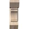 Ekena Millwork Olympic Slat Smooth Bracket w/ Offset Brace, Douglas Fir, 7 1/2"W x 20"D x 24"H BKT0806X20X24OLY06SDF - alternate 4